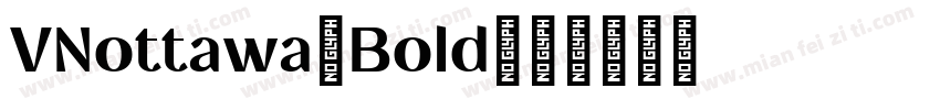 VNottawa Bold字体转换